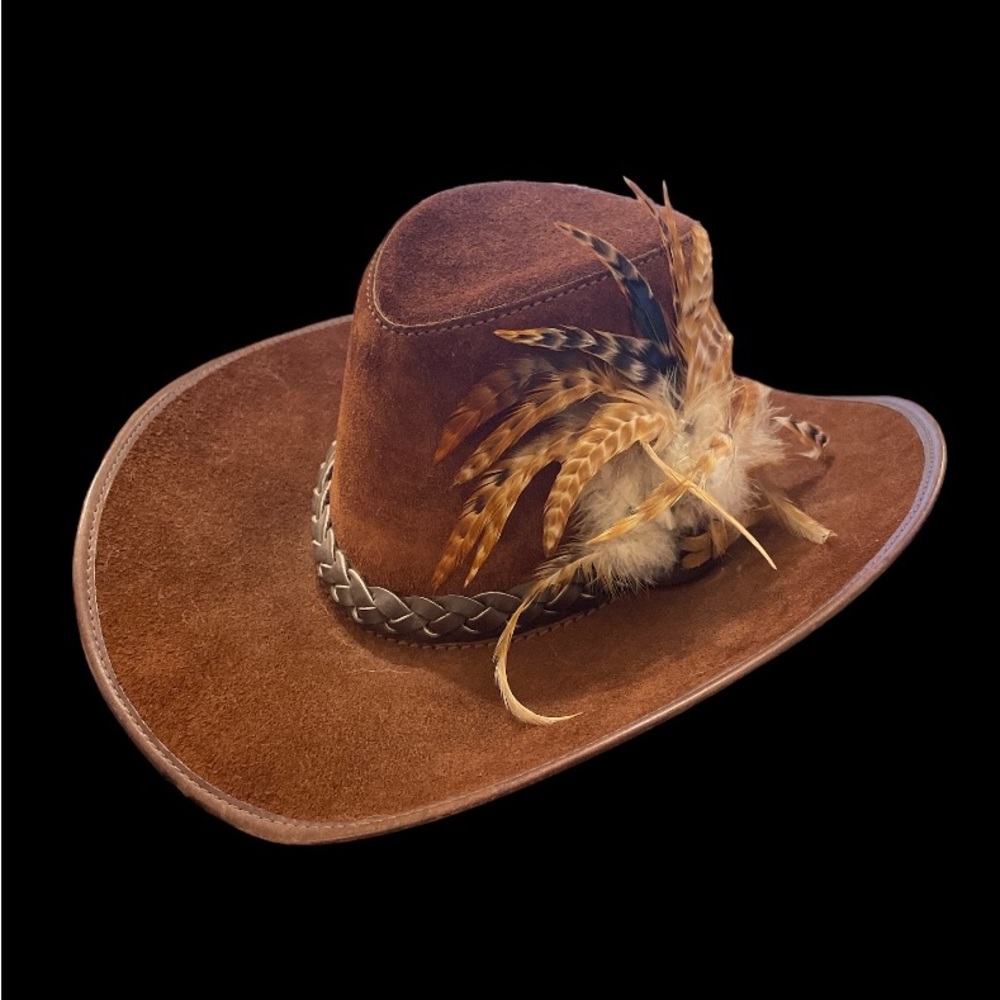 Vintage San Zeno Suede Cowboy Hat